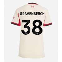 Stroje piłkarskie Liverpool Ryan Gravenberch #38 Koszulka Wyjazdowej dla damskie 2025-26 Krótki Rękaw